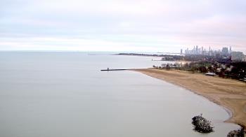 Weather camera view of Edgewater Beach.