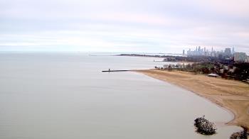 Weather camera view of Edgewater Beach.