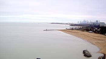 Weather camera view of Edgewater Beach.