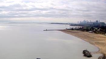 Weather camera view of Edgewater Beach.