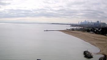 Weather camera view of Edgewater Beach.
