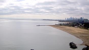 Weather camera view of Edgewater Beach.