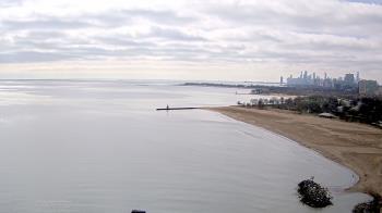 Weather camera view of Edgewater Beach.