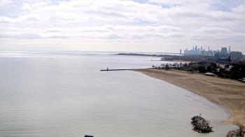 Weather camera view of Edgewater Beach.