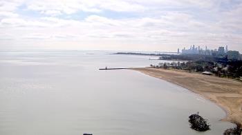 Weather camera view of Edgewater Beach.