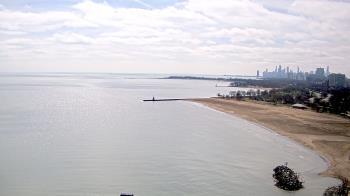 Weather camera view of Edgewater Beach.