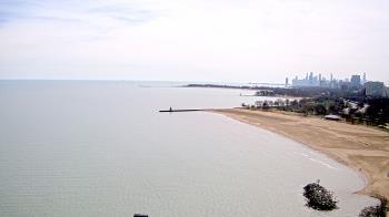 Weather camera view of Edgewater Beach.