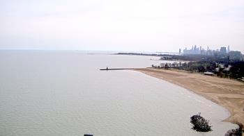 Weather camera view of Edgewater Beach.