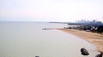 Weather camera view of Edgewater Beach.