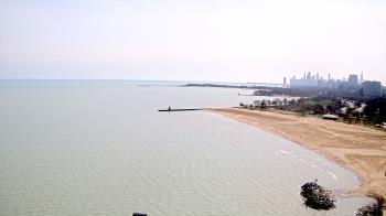 Weather camera view of Edgewater Beach.