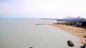 Weather camera view of Edgewater Beach.