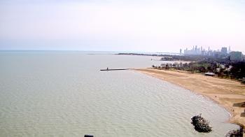 Weather camera view of Edgewater Beach.
