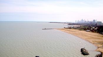 Weather camera view of Edgewater Beach.