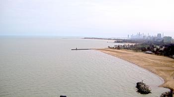 Weather camera view of Edgewater Beach.