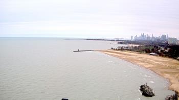 Weather camera view of Edgewater Beach.