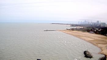 Weather camera view of Edgewater Beach.