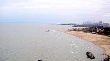 Weather camera view of Edgewater Beach.