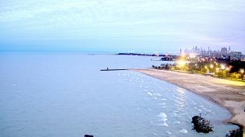 Weather camera view of Edgewater Beach.