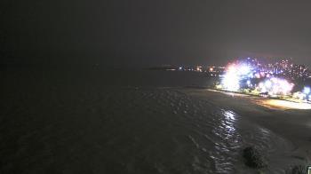 Weather camera view of Edgewater Beach.