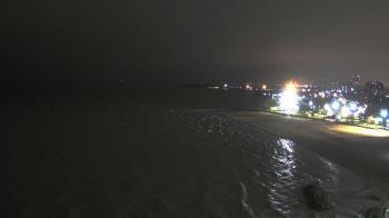 Weather camera view of Edgewater Beach.
