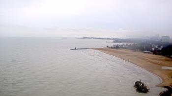 Weather camera view of Edgewater Beach.