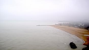Weather camera view of Edgewater Beach.