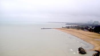 Weather camera view of Edgewater Beach.