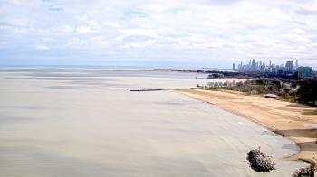Weather camera view of Edgewater Beach.