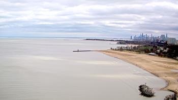 Weather camera view of Edgewater Beach.