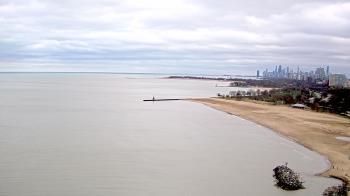 Weather camera view of Edgewater Beach.