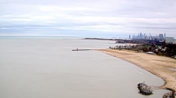 Weather camera view of Edgewater Beach.
