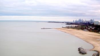 Weather camera view of Edgewater Beach.
