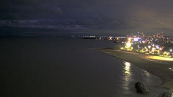 Weather camera view of Edgewater Beach.
