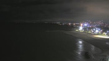 Weather camera view of Edgewater Beach.