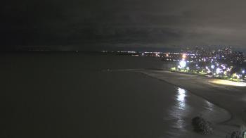 Weather camera view of Edgewater Beach.