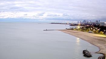 Weather camera view of Edgewater Beach.