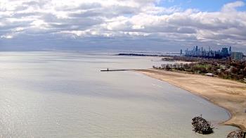 Weather camera view of Edgewater Beach.