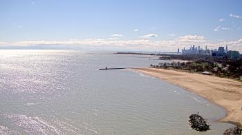 Weather camera view of Edgewater Beach.