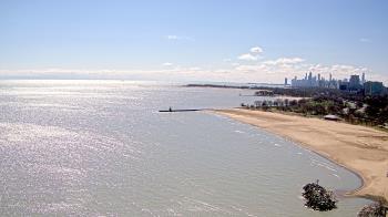 Weather camera view of Edgewater Beach.