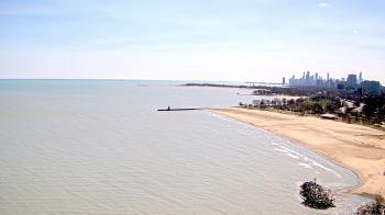 Weather camera view of Edgewater Beach.