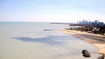 Weather camera view of Edgewater Beach.