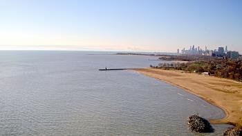 Weather camera view of Edgewater Beach.
