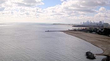 Weather camera view of Edgewater Beach.