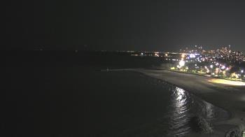 Weather camera view of Edgewater Beach.