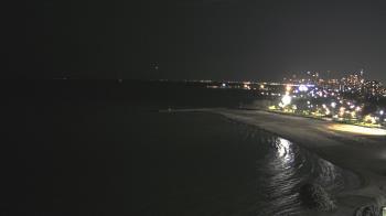 Weather camera view of Edgewater Beach.