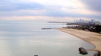Weather camera view of Edgewater Beach.