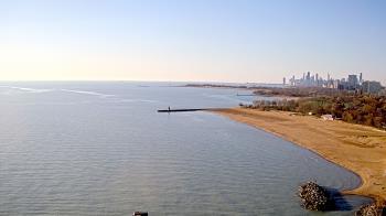 Weather camera view of Edgewater Beach.