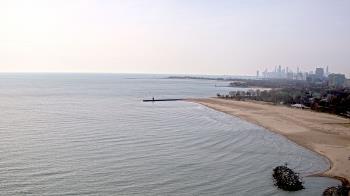 Weather camera view of Edgewater Beach.