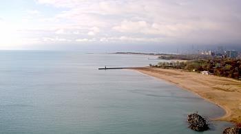 Weather camera view of Edgewater Beach.