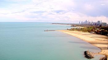 Weather camera view of Edgewater Beach.